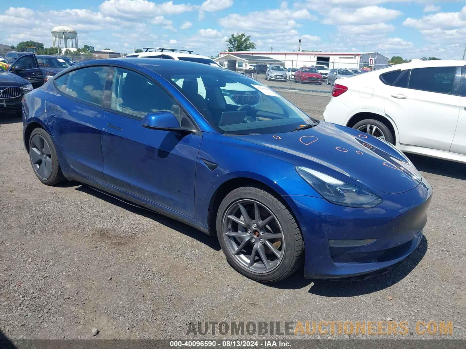 5YJ3E1EB5NF104331 TESLA MODEL 3 2022