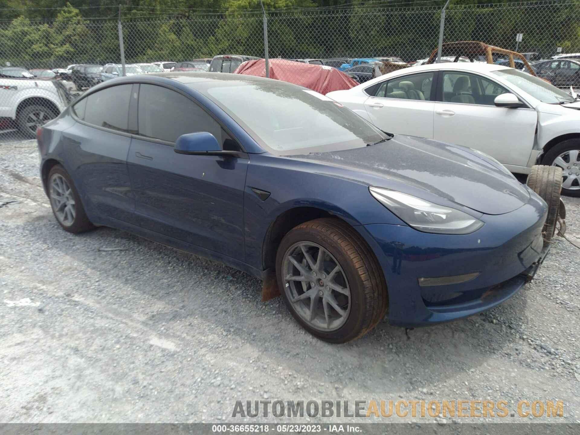 5YJ3E1EB5NF107780 TESLA MODEL 3 2022