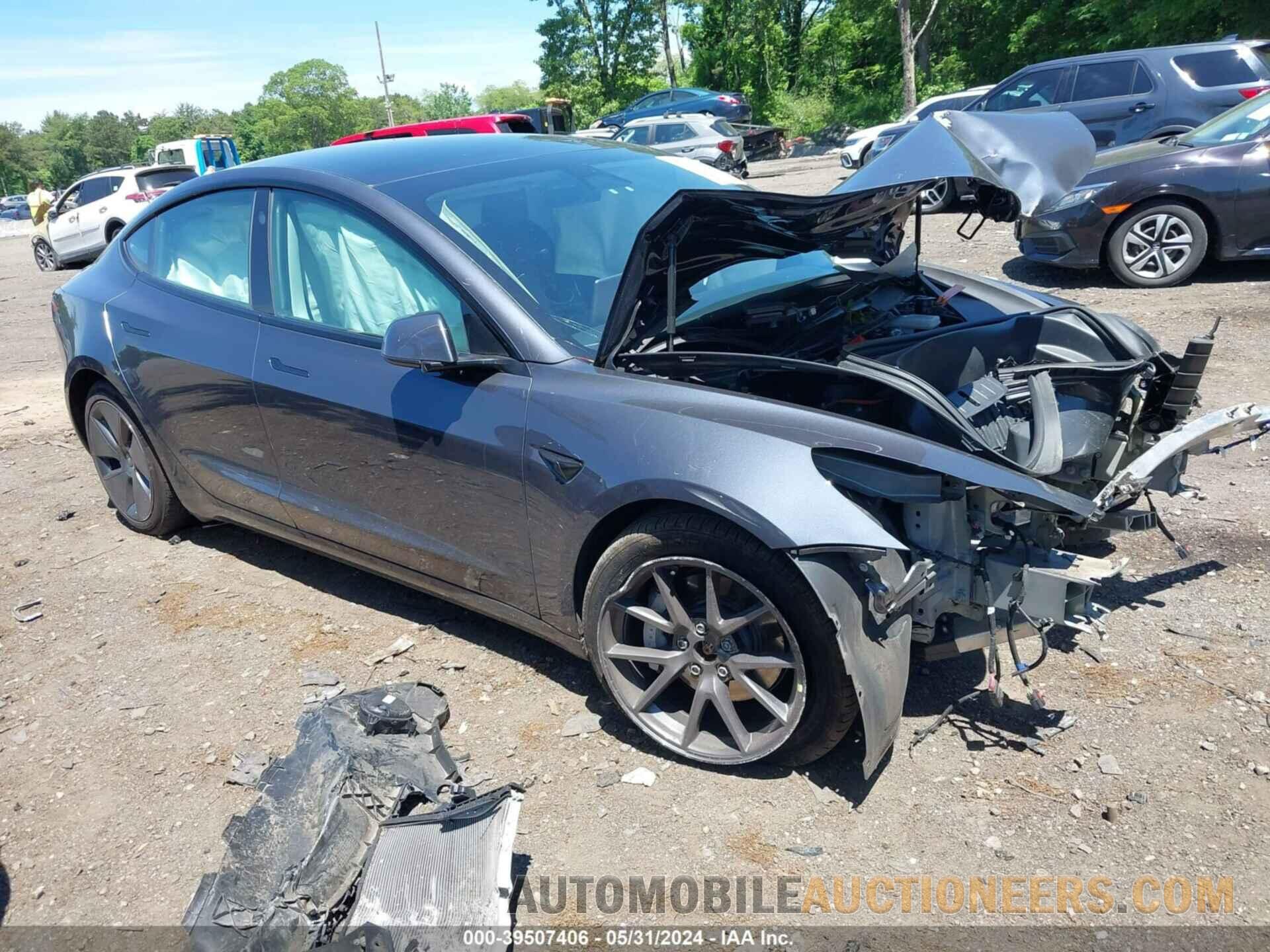 5YJ3E1EB5NF109111 TESLA MODEL 3 2022