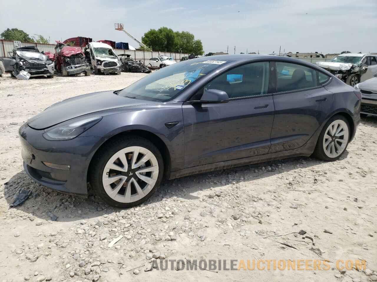 5YJ3E1EB5NF121758 TESLA MODEL 3 2022