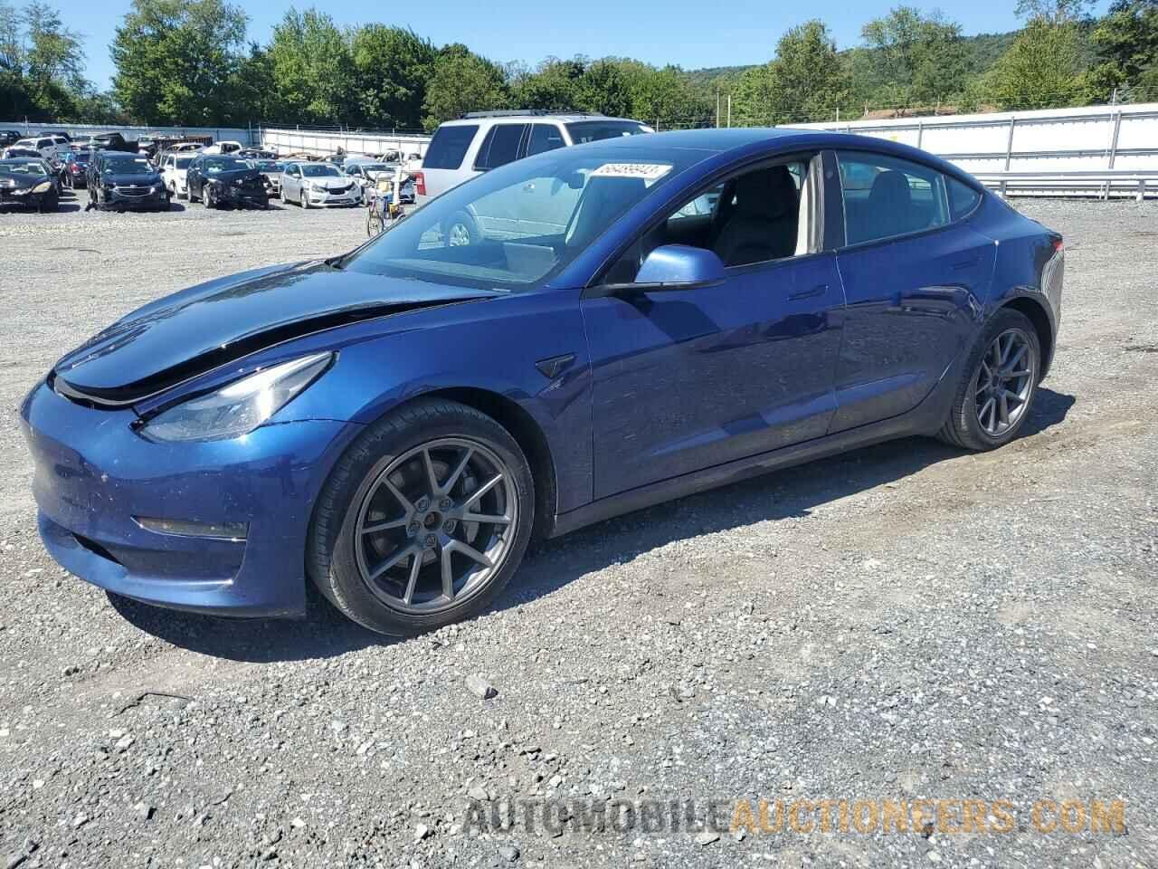 5YJ3E1EB5NF129522 TESLA MODEL 3 2022