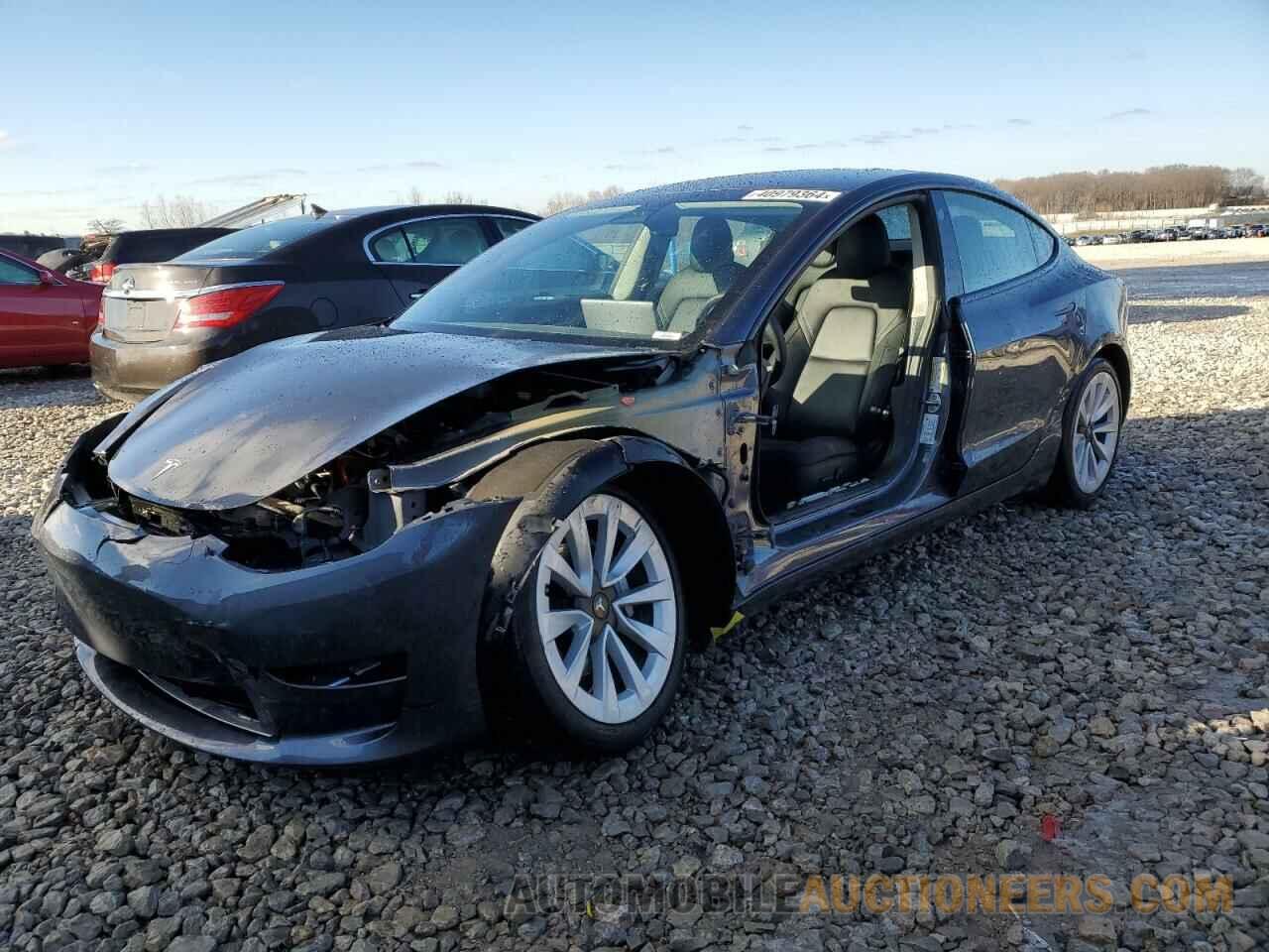 5YJ3E1EB5NF129892 TESLA MODEL 3 2022