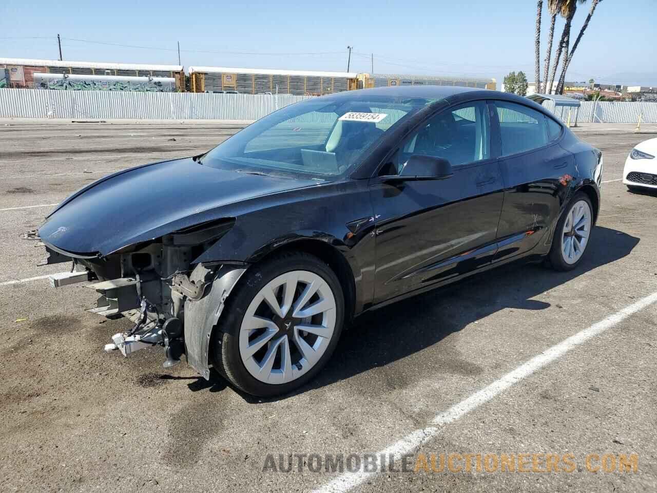 5YJ3E1EB5NF131481 TESLA MODEL 3 2022