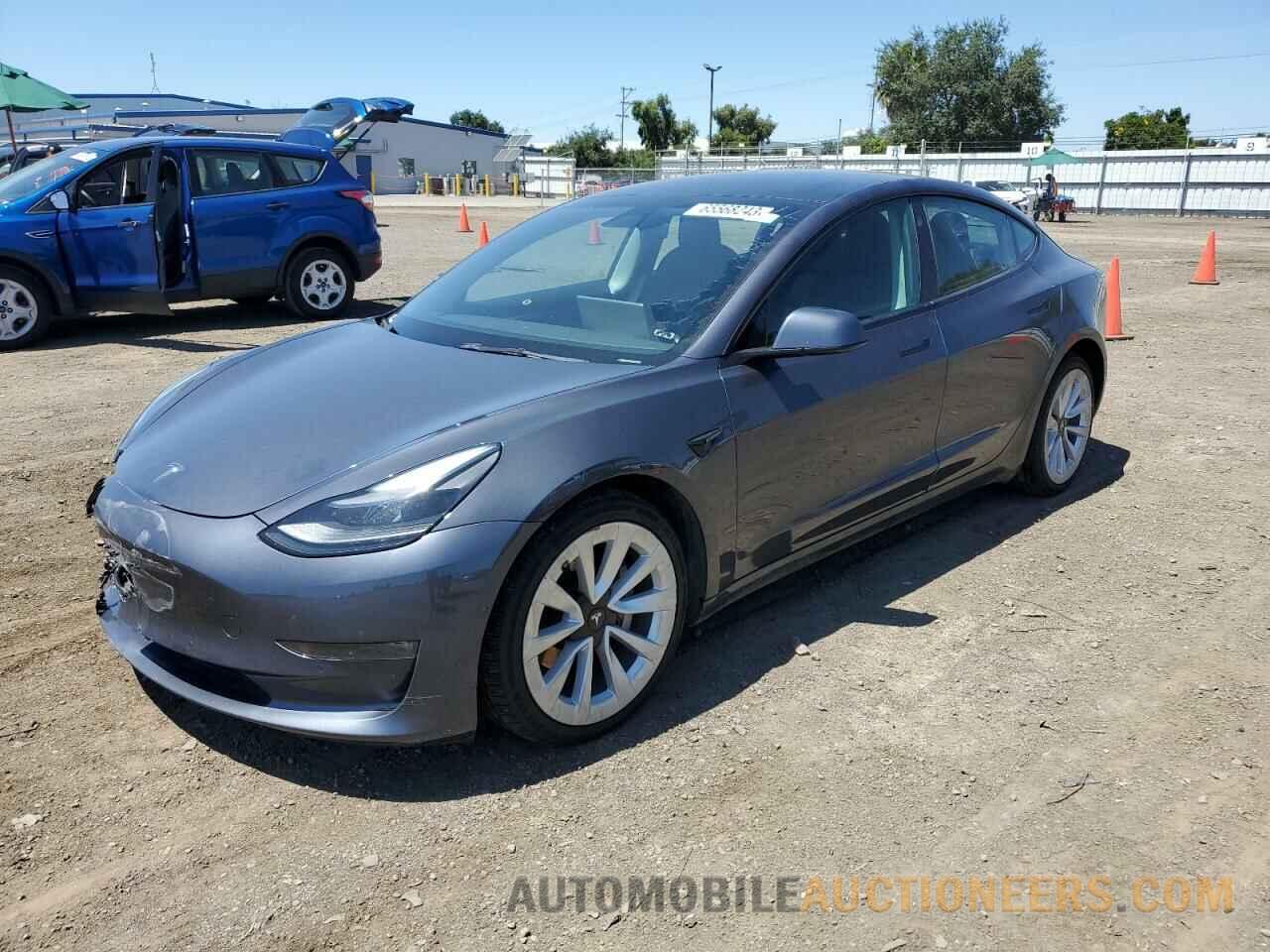 5YJ3E1EB5NF142786 TESLA MODEL 3 2022