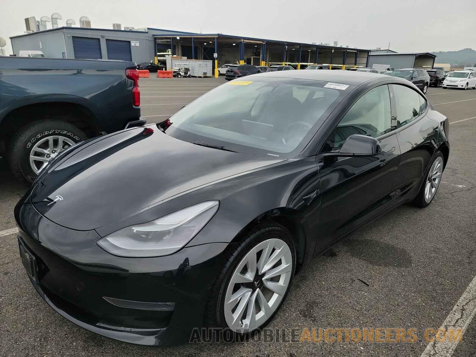 5YJ3E1EB5NF143033 Tesla Model 3 2022