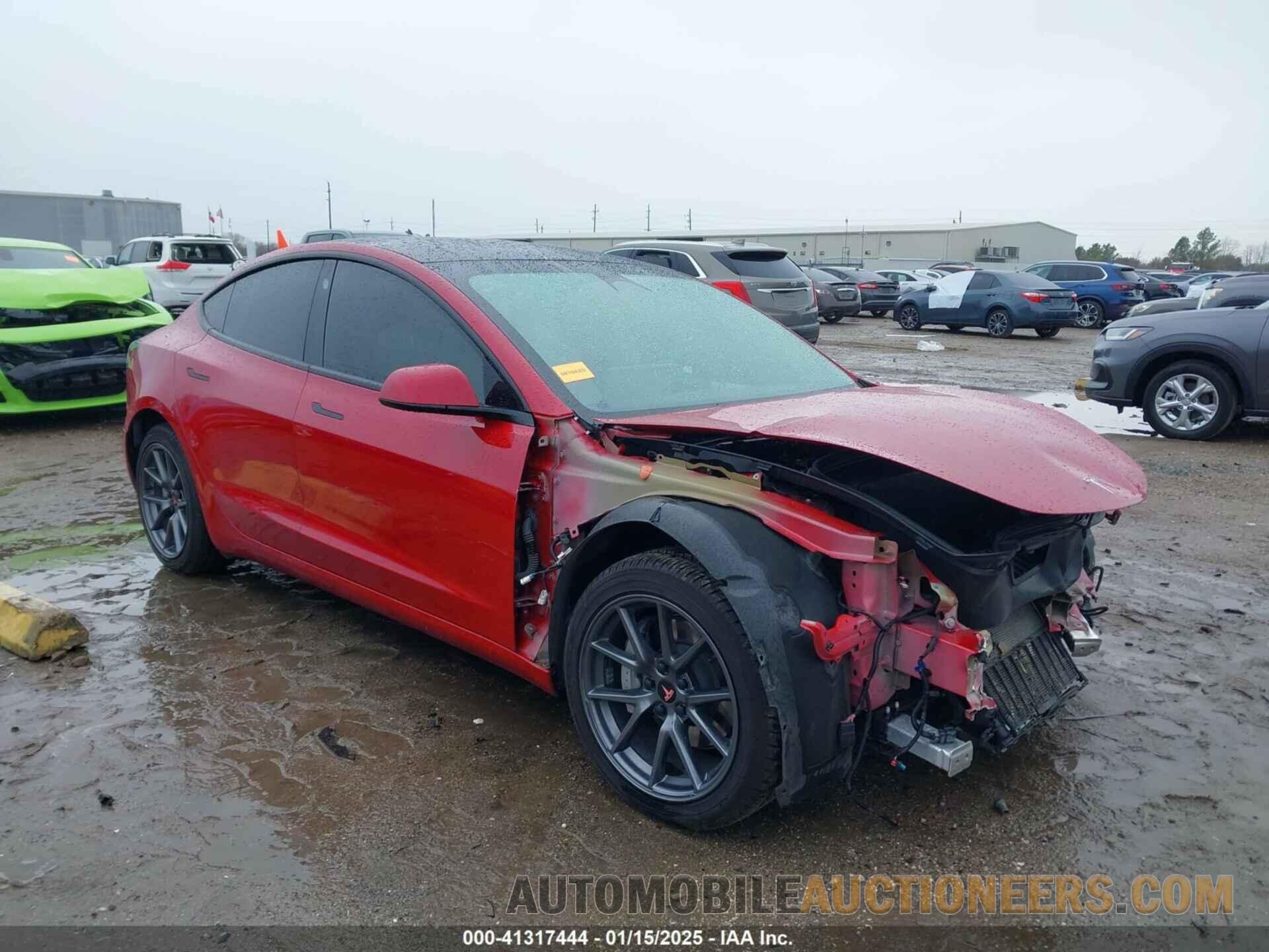 5YJ3E1EB5NF152072 TESLA MODEL 3 2022