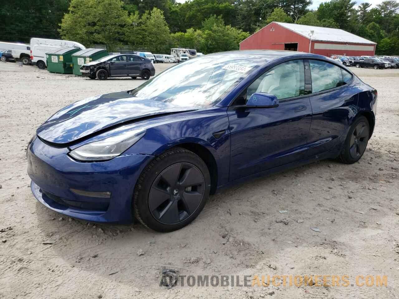 5YJ3E1EB5NF173956 TESLA MODEL 3 2022