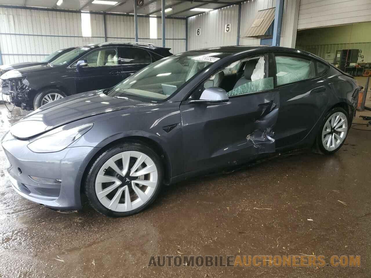 5YJ3E1EB5NF174301 TESLA MODEL 3 2022