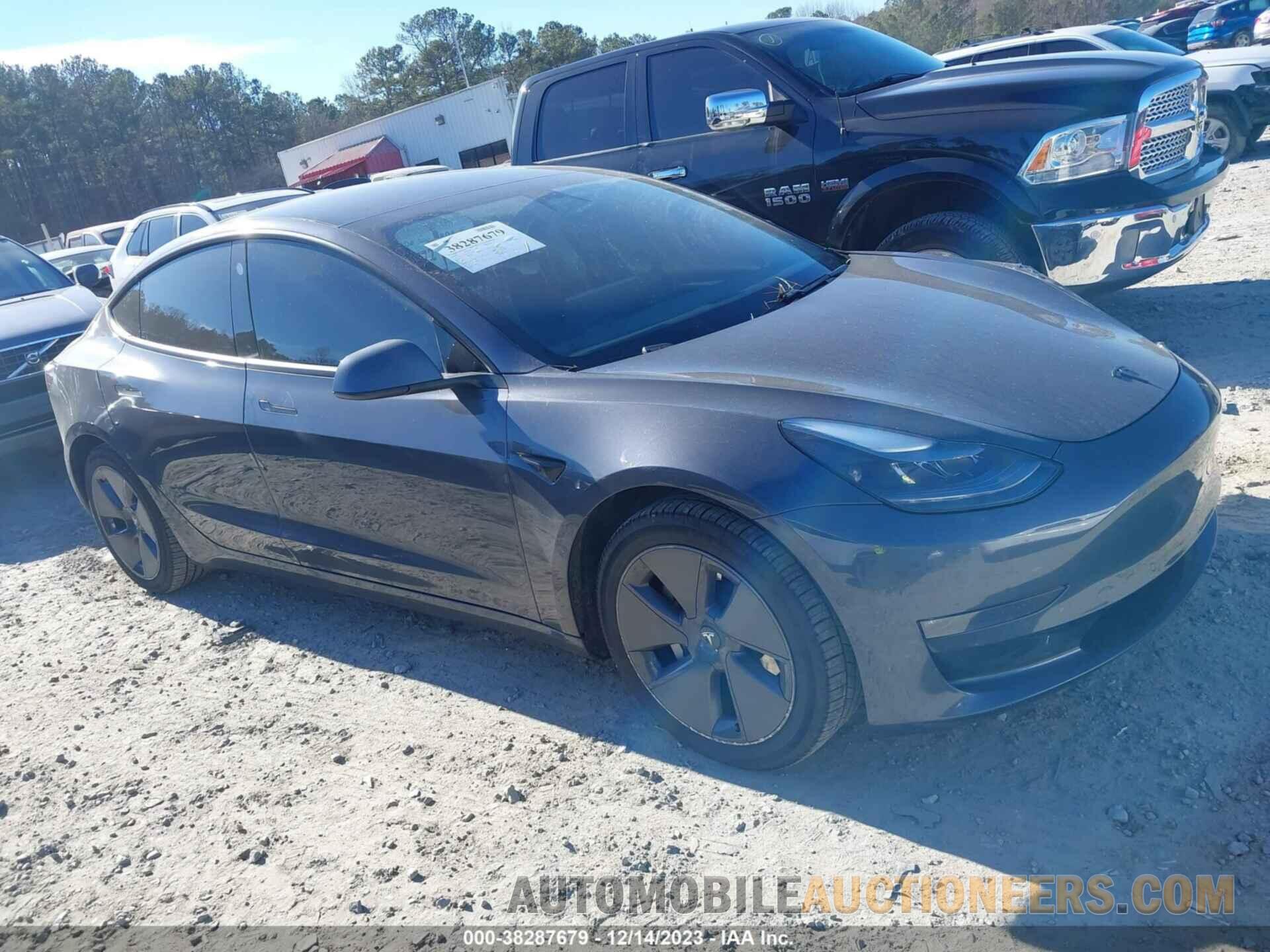 5YJ3E1EB5NF177103 TESLA MODEL 3 2022