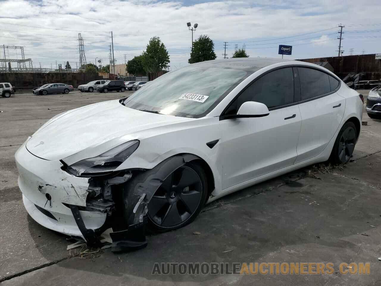 5YJ3E1EB5NF181524 TESLA MODEL 3 2022