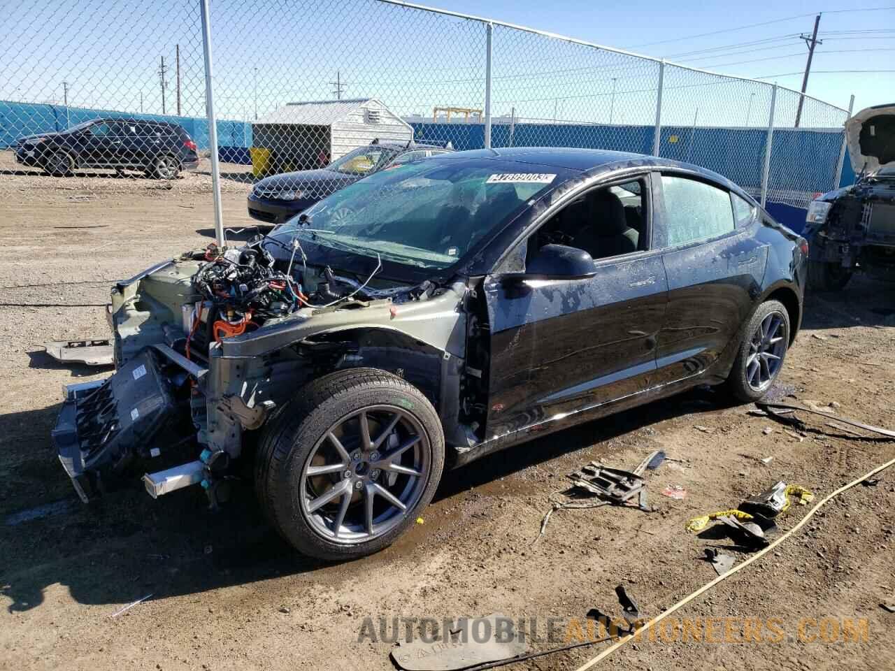 5YJ3E1EB5NF185489 TESLA MODEL 3 2022