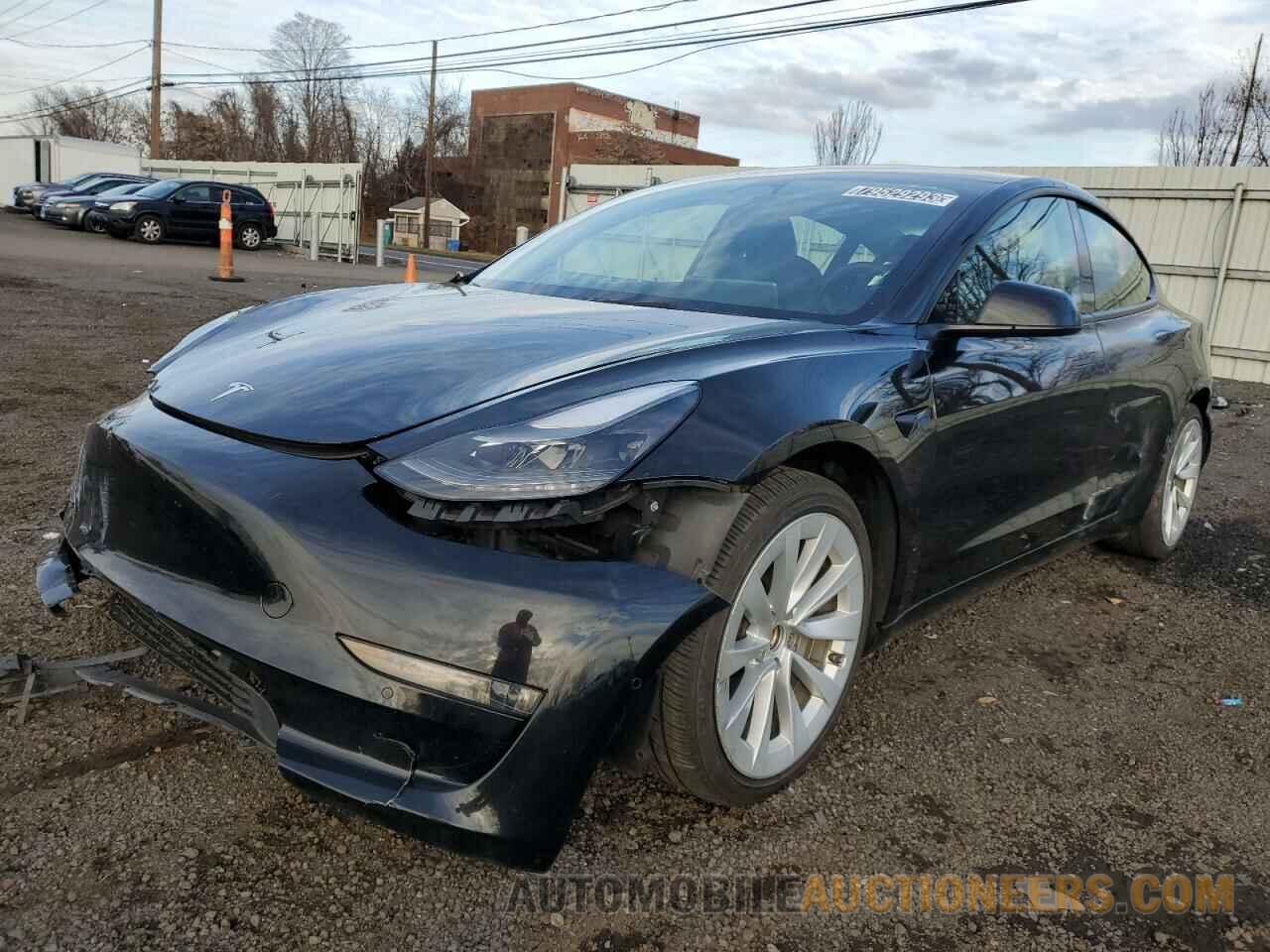 5YJ3E1EB5NF186514 TESLA MODEL 3 2022