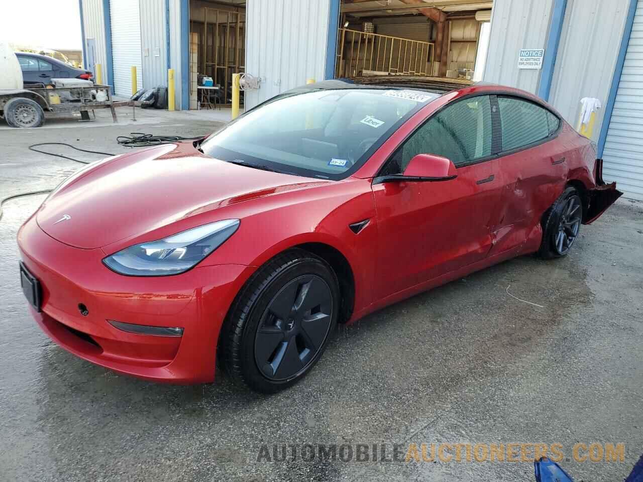 5YJ3E1EB5NF189767 TESLA MODEL 3 2022