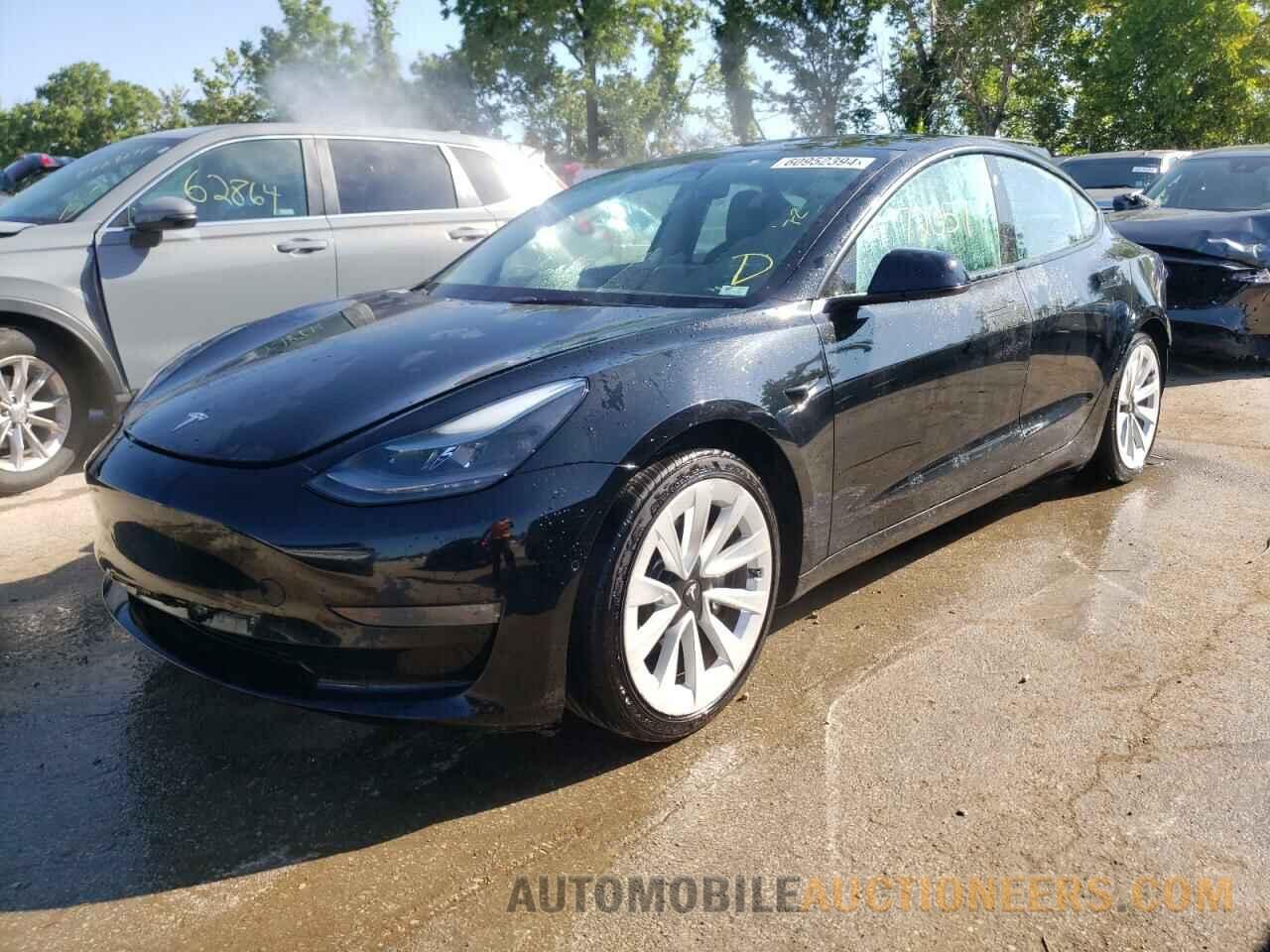 5YJ3E1EB5NF189803 TESLA MODEL 3 2022