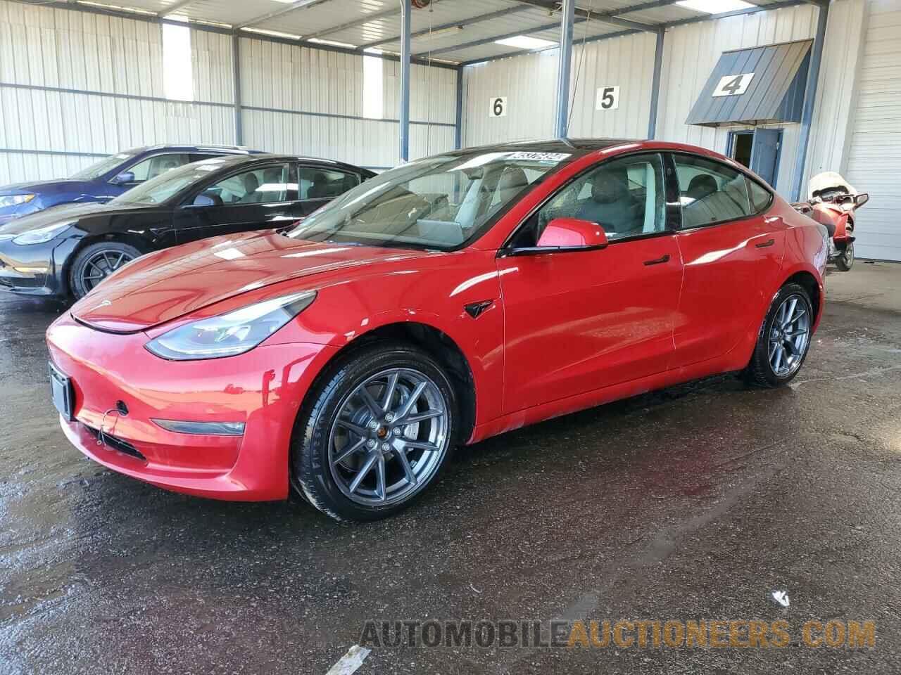 5YJ3E1EB5NF190983 TESLA MODEL 3 2022