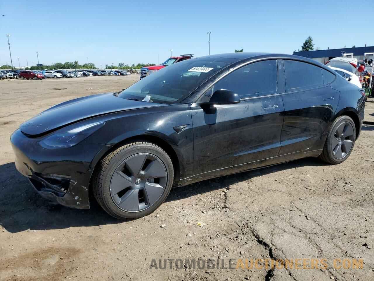 5YJ3E1EB5NF199375 TESLA MODEL 3 2022