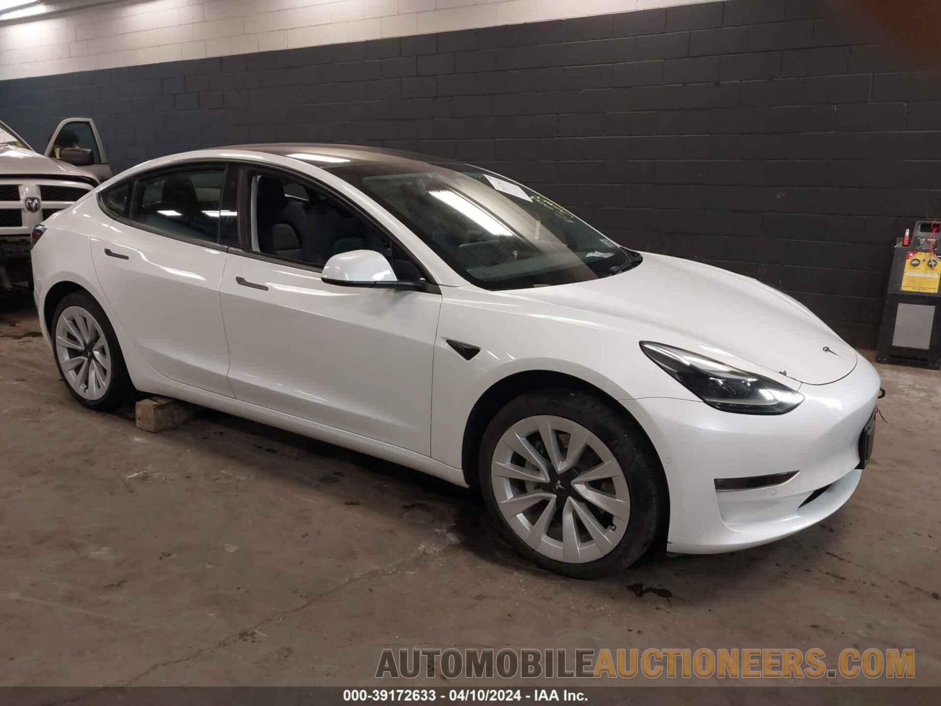 5YJ3E1EB5NF247666 TESLA MODEL 3 2022