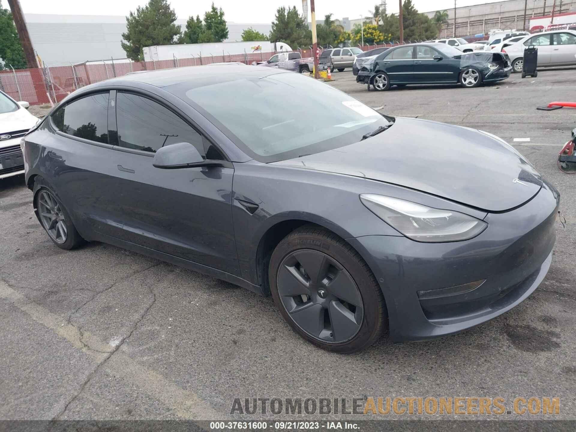 5YJ3E1EB5NF251247 TESLA MODEL 3 2022