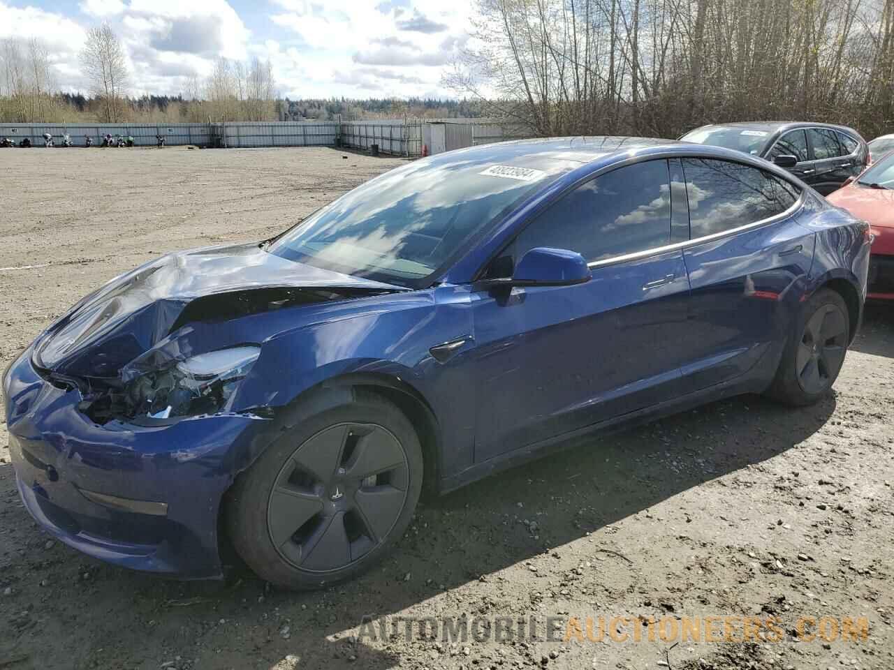 5YJ3E1EB5NF256495 TESLA MODEL 3 2022