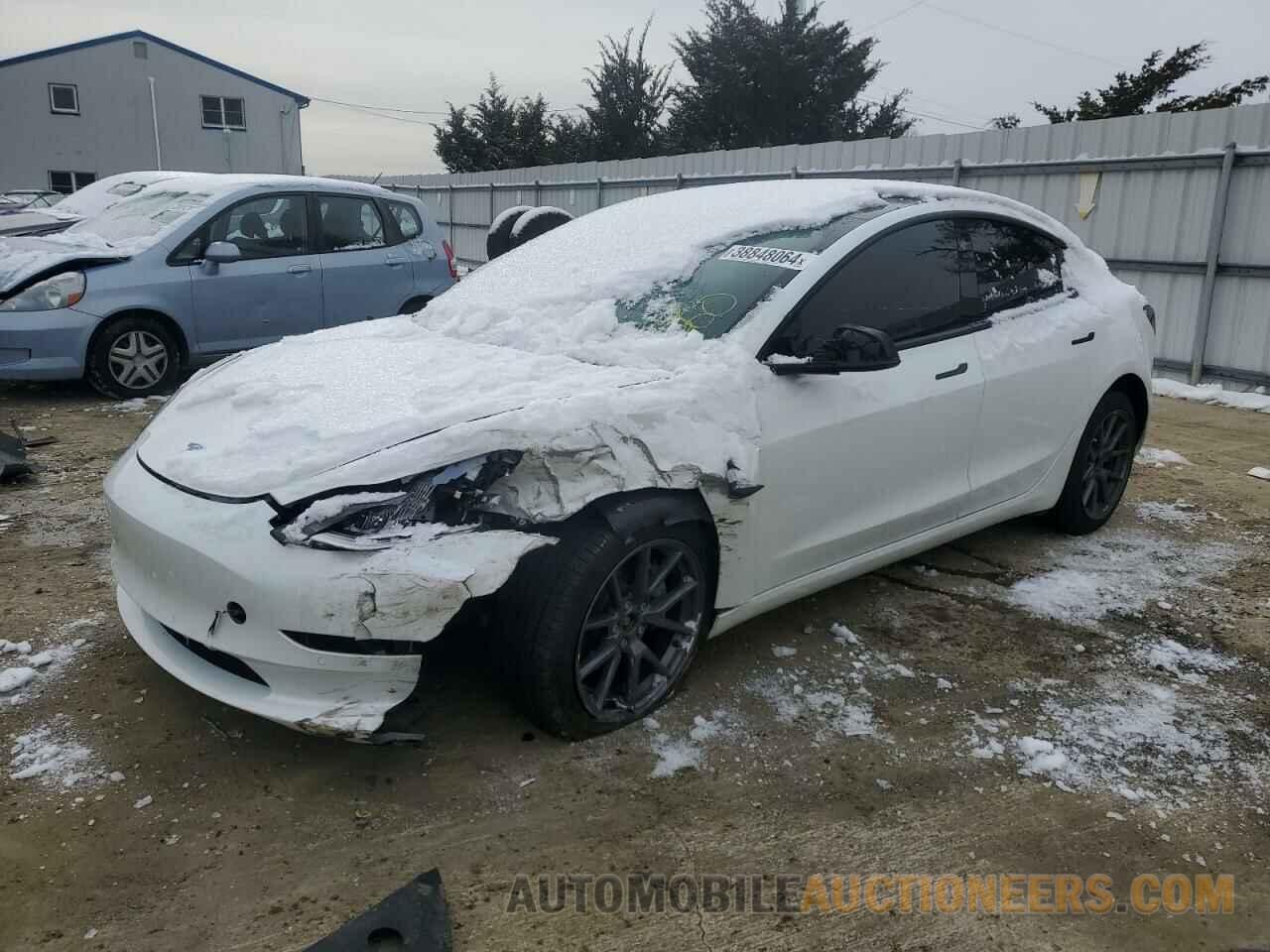 5YJ3E1EB5NF260143 TESLA MODEL 3 2022