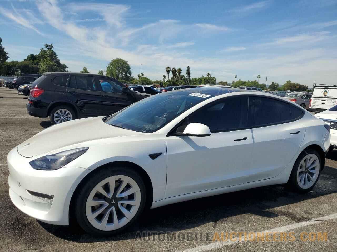 5YJ3E1EB5NF266430 TESLA MODEL 3 2022