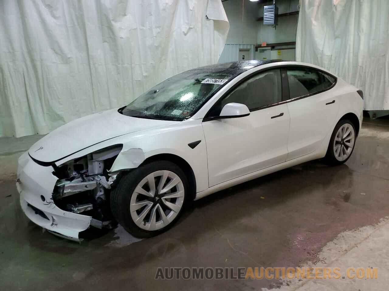 5YJ3E1EB5NF289352 TESLA MODEL 3 2022