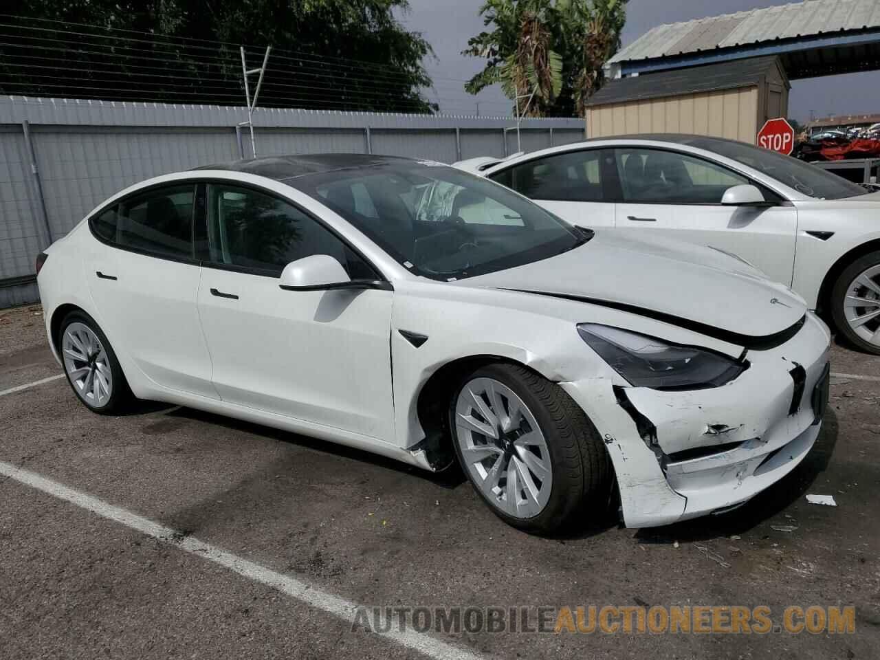 5YJ3E1EB5NF290923 TESLA MODEL 3 2022