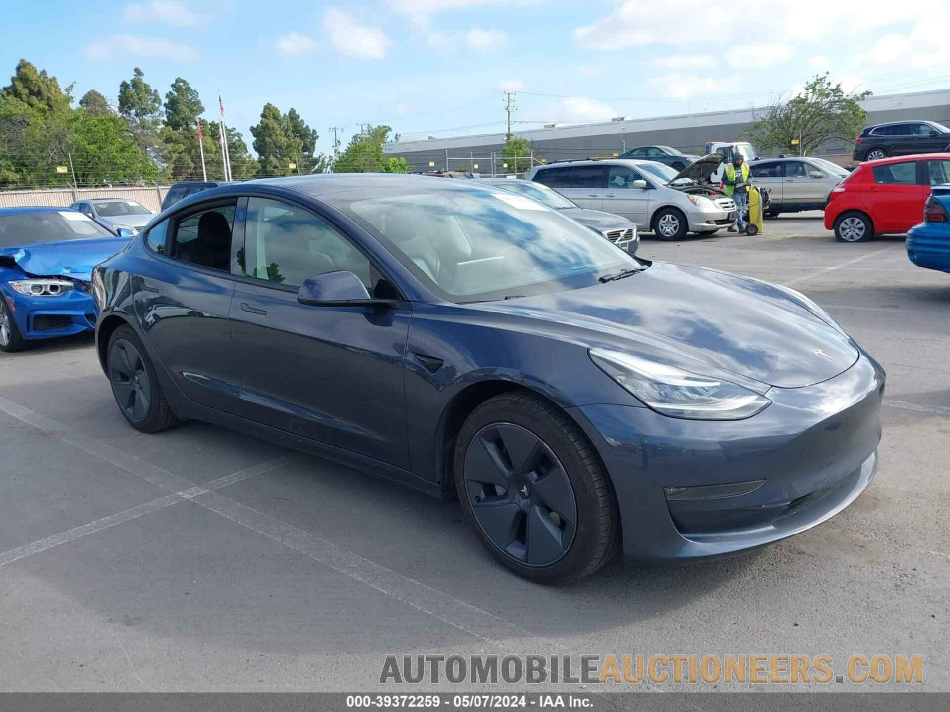 5YJ3E1EB5NF297810 TESLA MODEL 3 2022