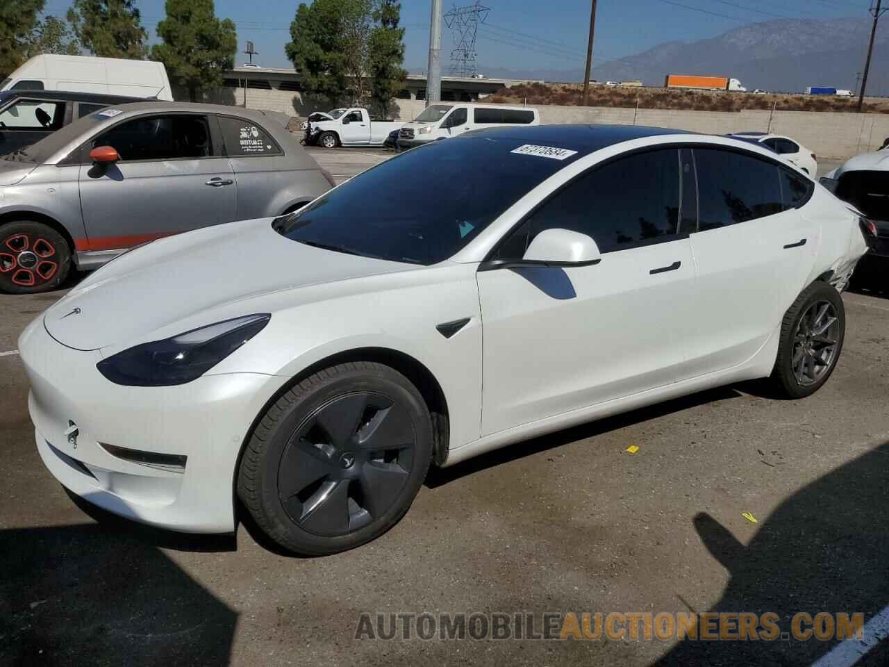 5YJ3E1EB5NF320504 TESLA MODEL 3 2022