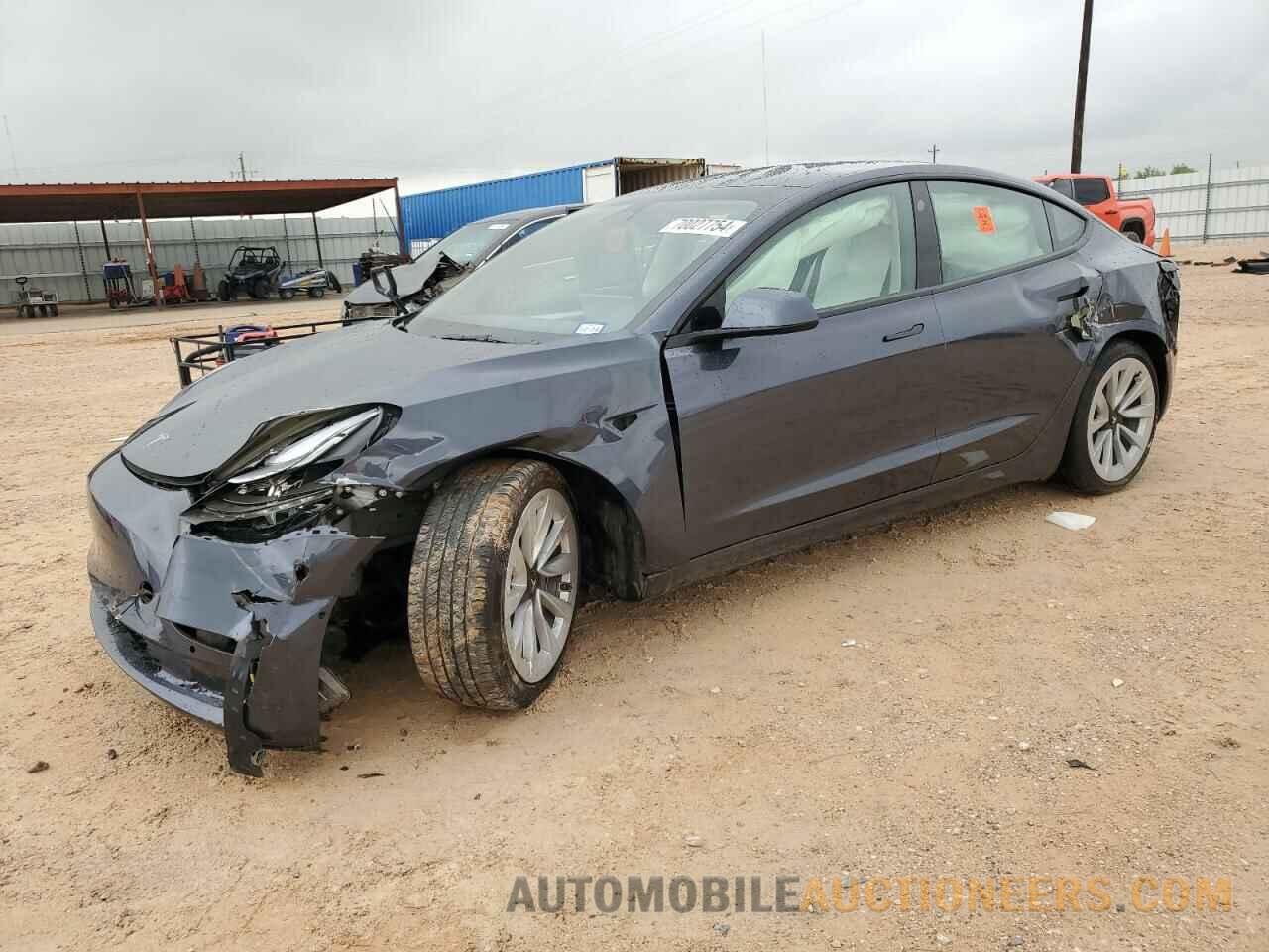 5YJ3E1EB5NF330658 TESLA MODEL 3 2022