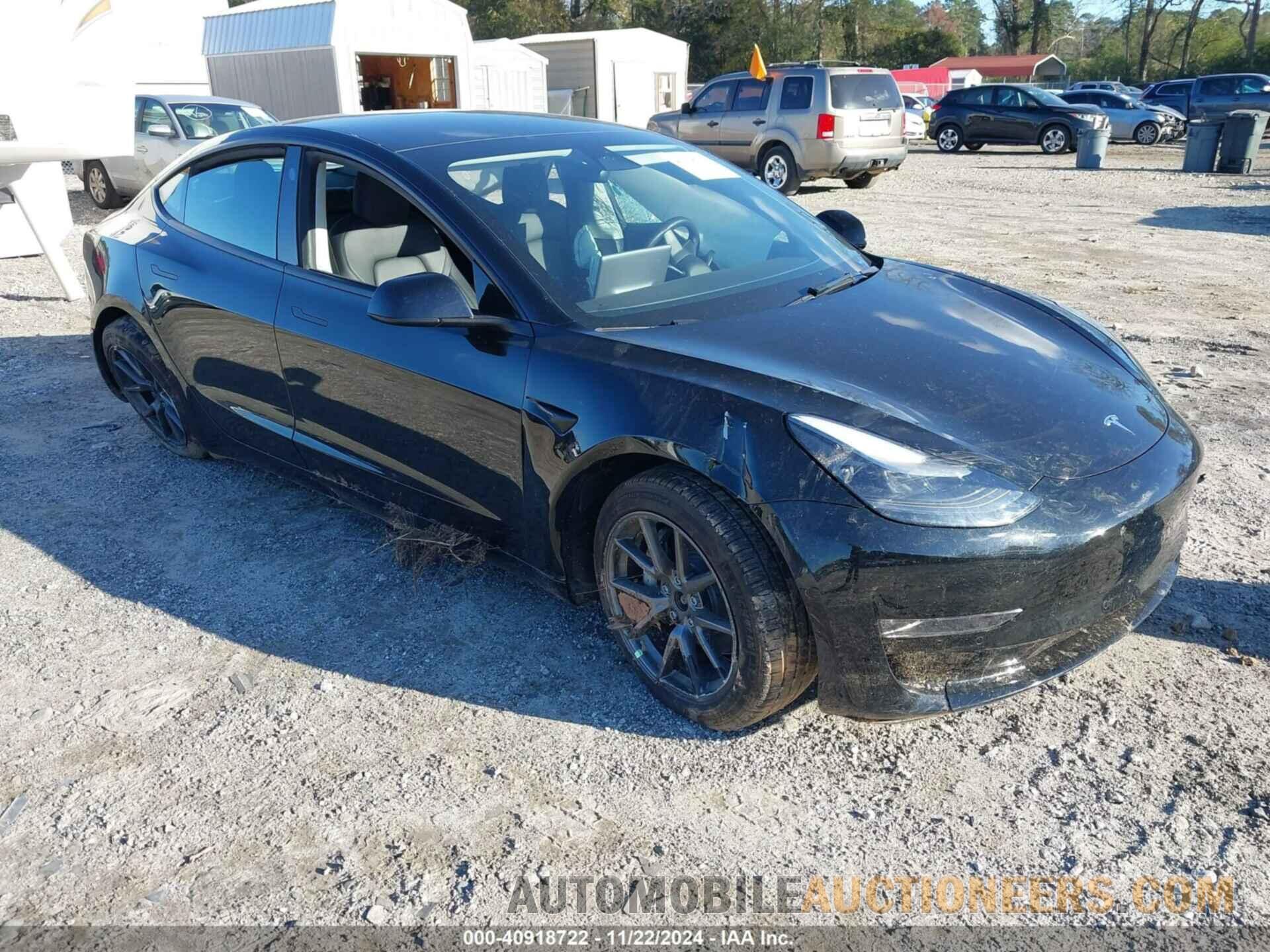 5YJ3E1EB5NF331549 TESLA MODEL 3 2022