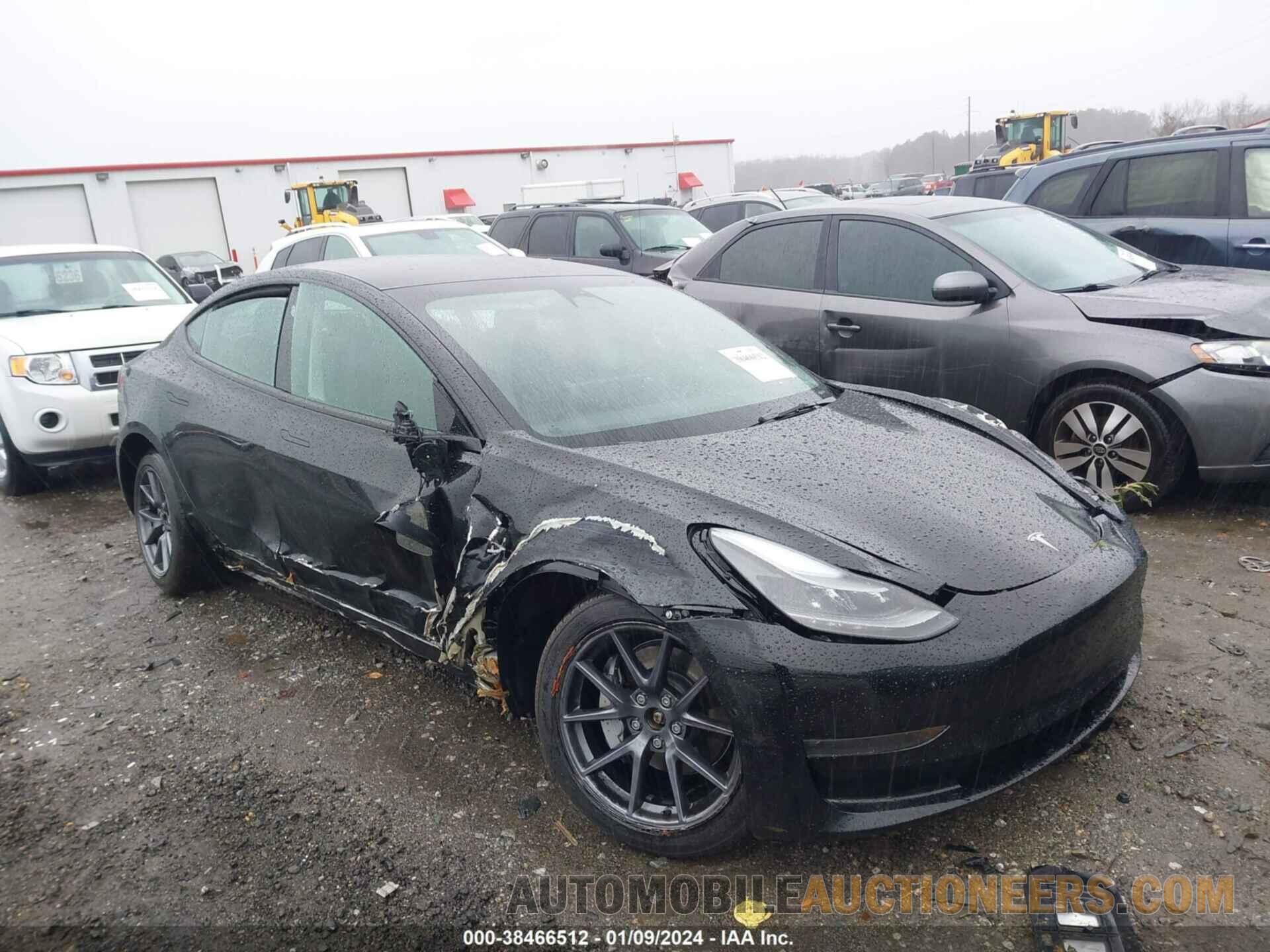 5YJ3E1EB5NF342602 TESLA MODEL 3 2022