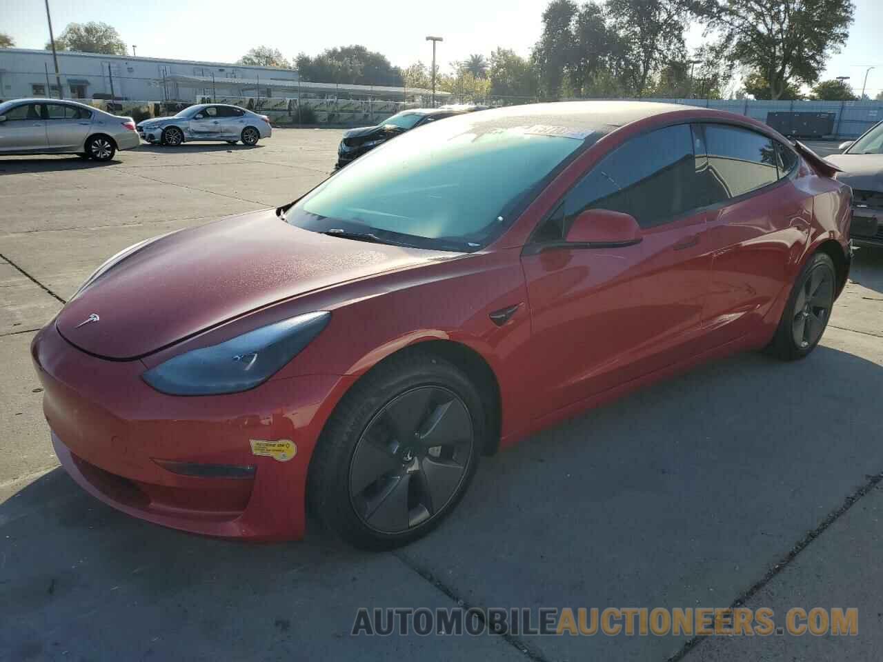 5YJ3E1EB5NF343913 TESLA MODEL 3 2022