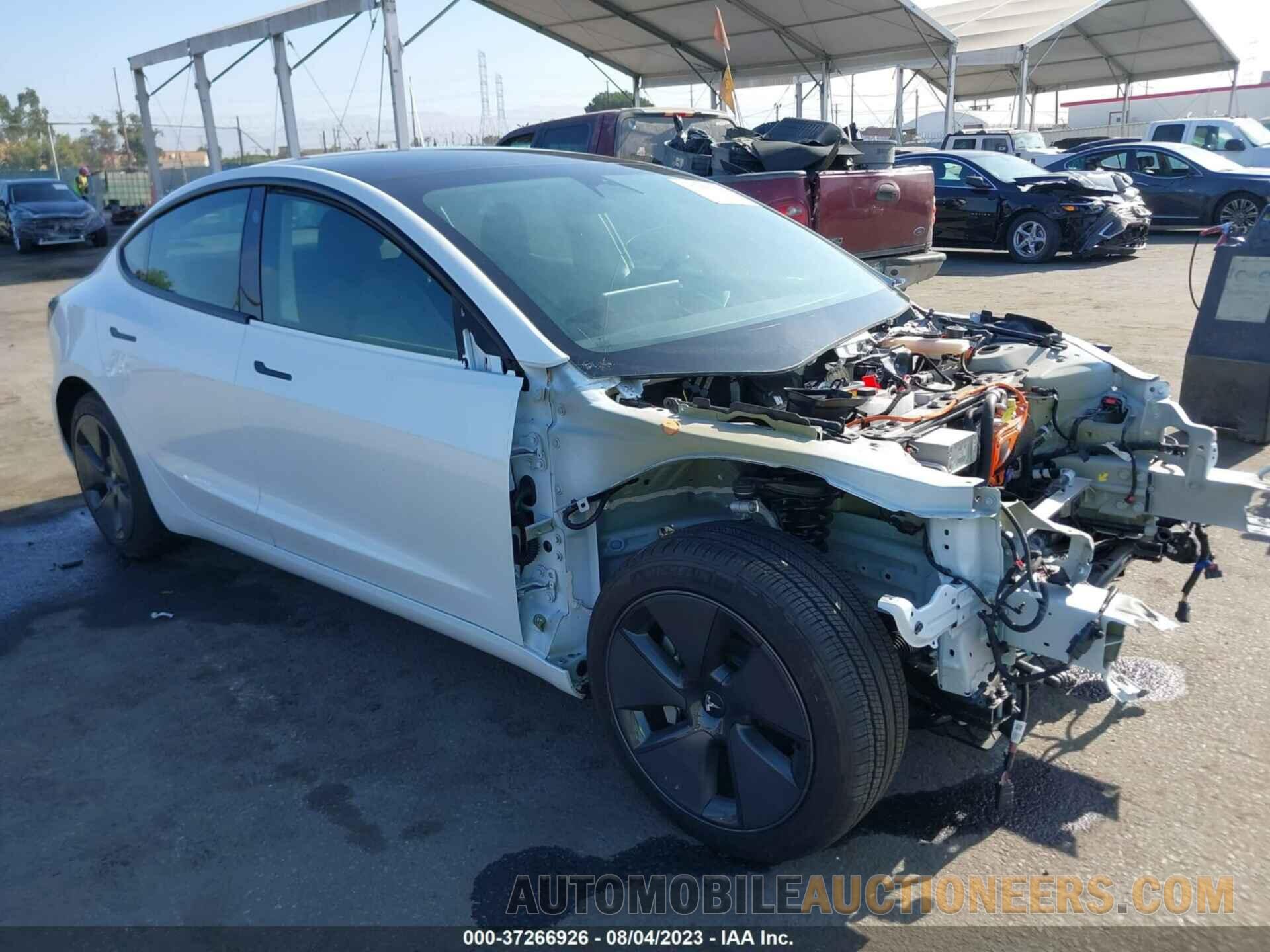 5YJ3E1EB5NF361778 TESLA MODEL 3 2022