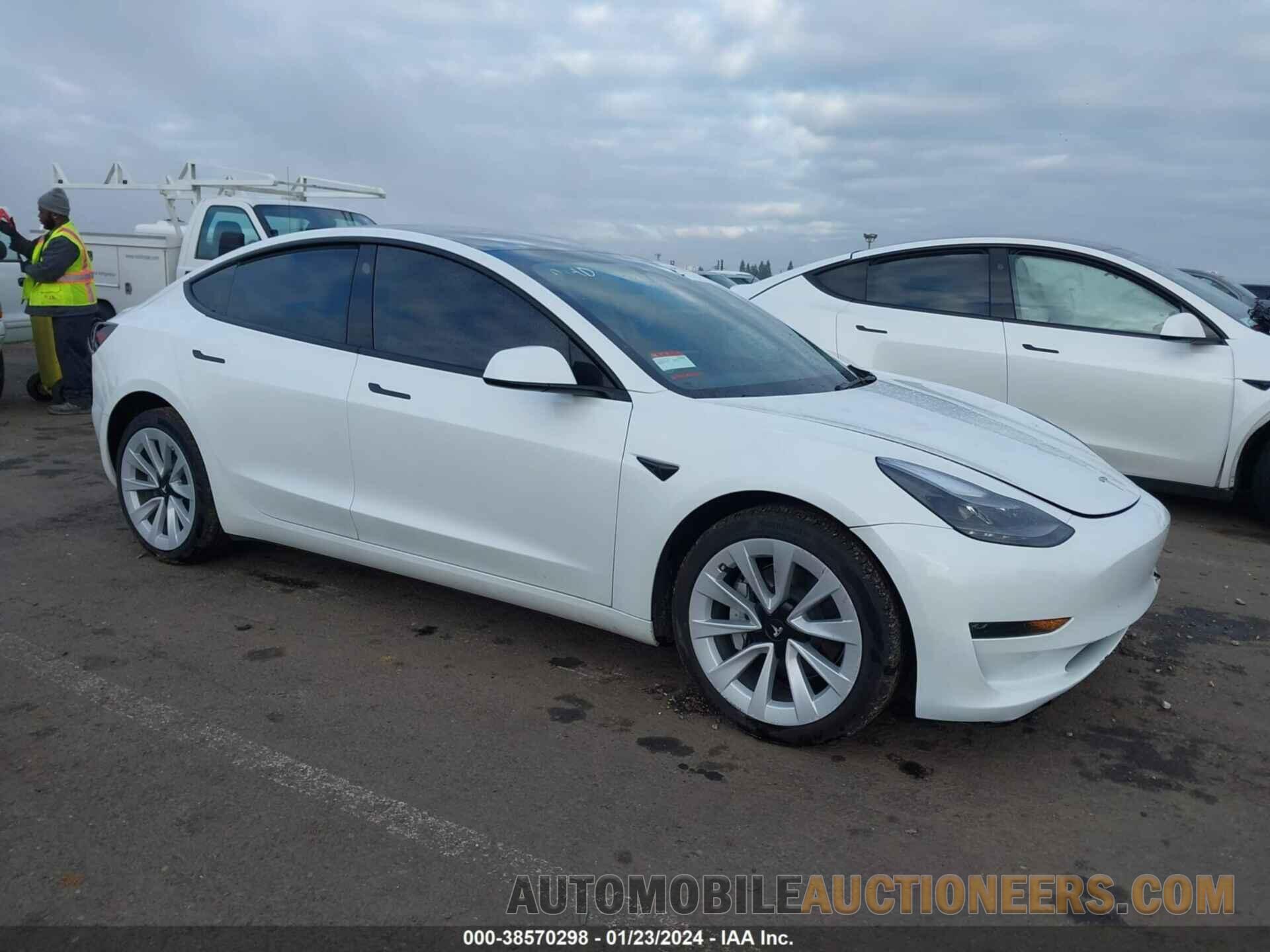 5YJ3E1EB5PF654129 TESLA MODEL 3 2023