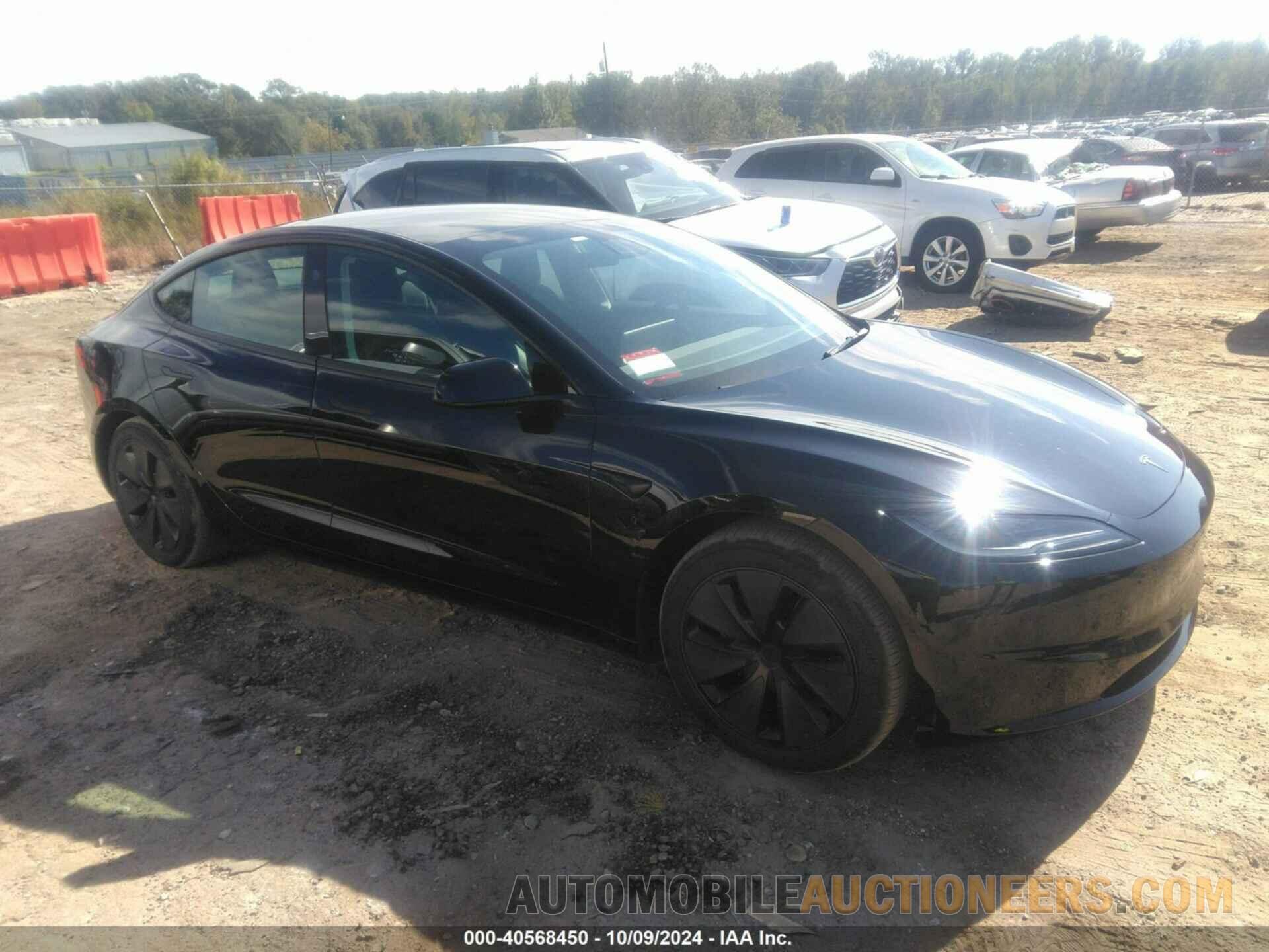 5YJ3E1EB5RF734176 TESLA MODEL 3 2024