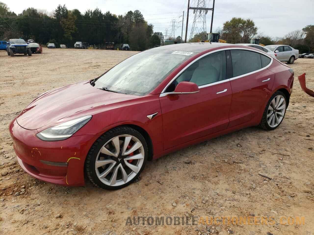 5YJ3E1EB6JF055408 TESLA MODEL 3 2018