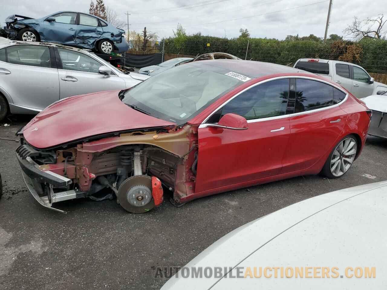 5YJ3E1EB6JF055621 TESLA MODEL 3 2018