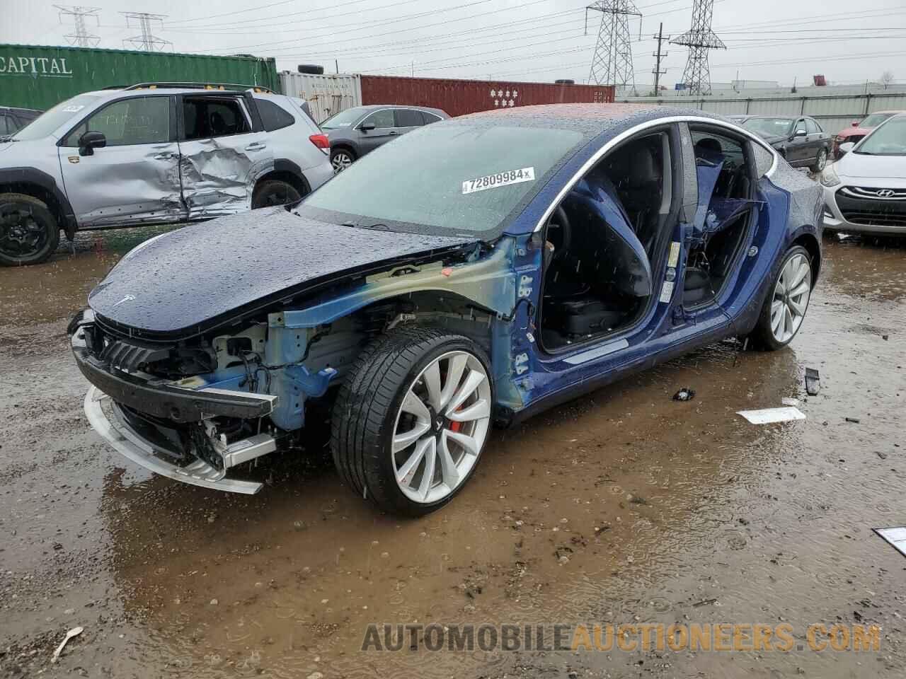 5YJ3E1EB6JF083905 TESLA MODEL 3 2018