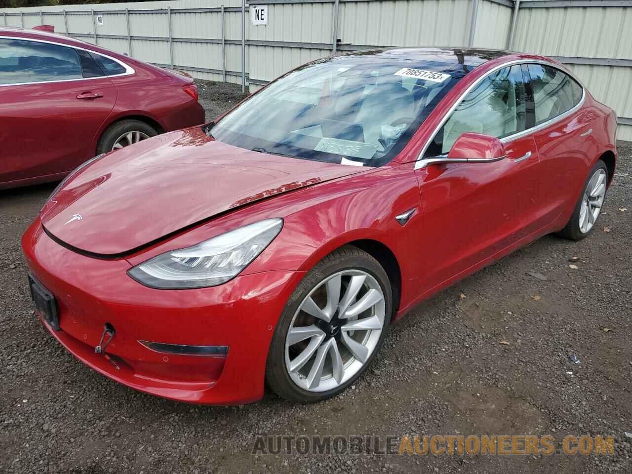 5YJ3E1EB6JF100797 TESLA MODEL 3 2018