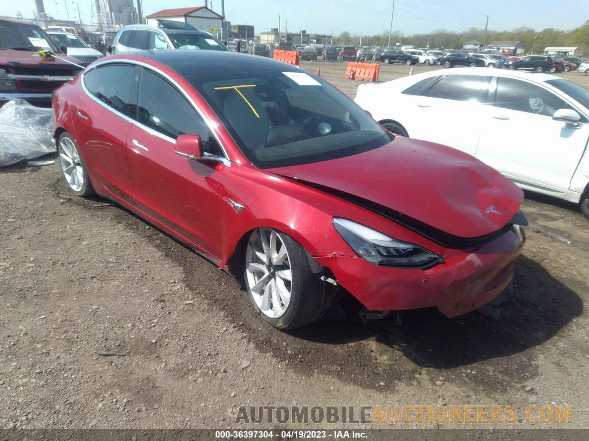 5YJ3E1EB6JF135145 TESLA MODEL 3 2018