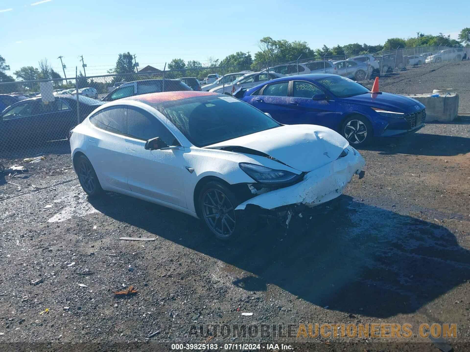 5YJ3E1EB6KF211450 TESLA MODEL 3 2019