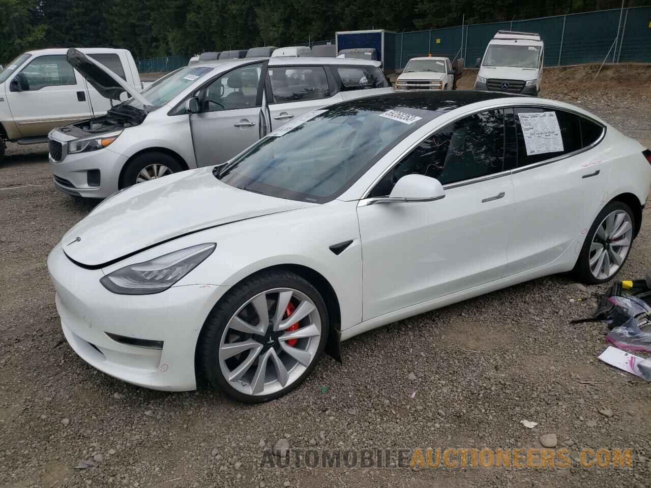 5YJ3E1EB6KF236722 TESLA MODEL 3 2019