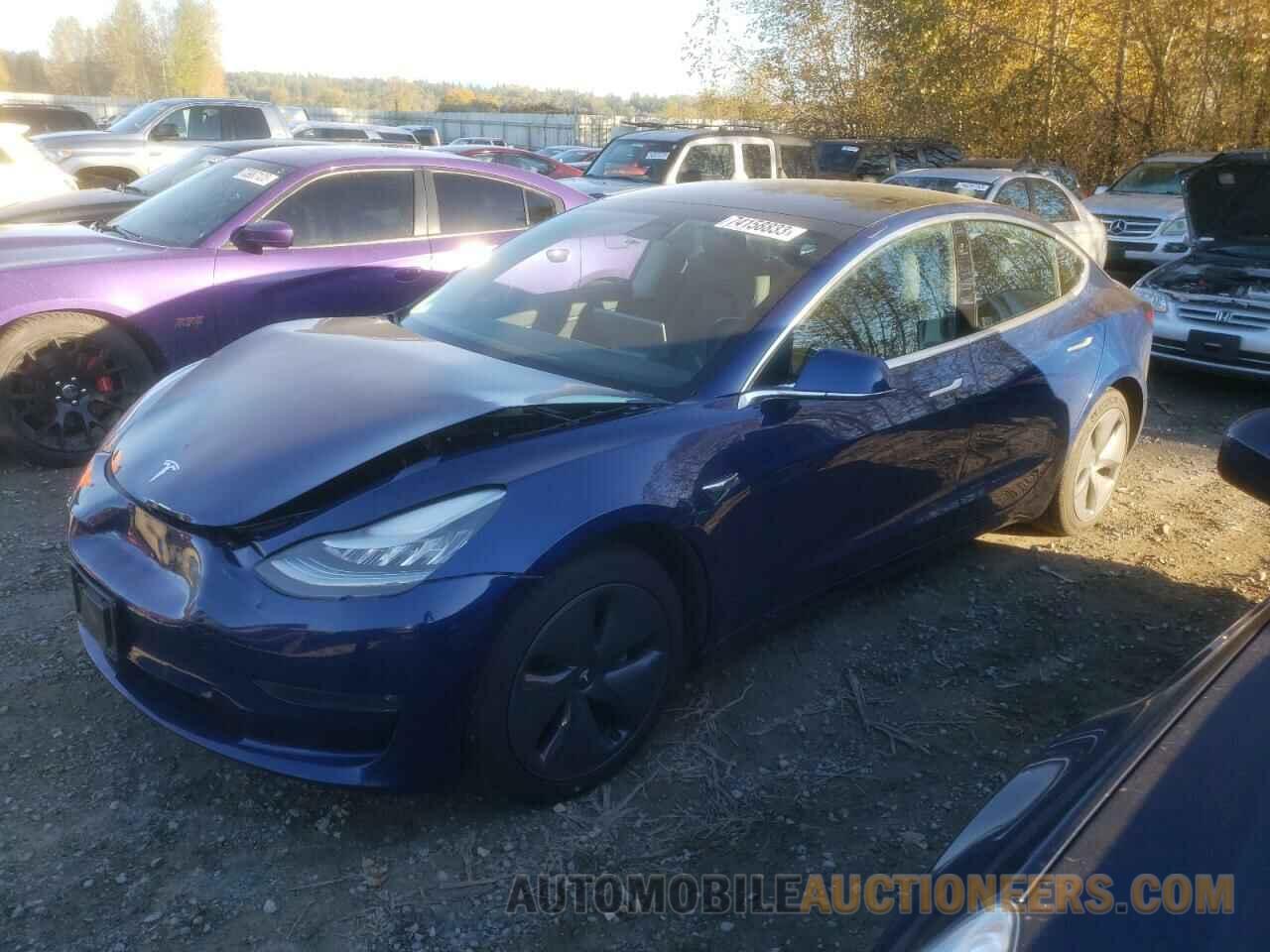 5YJ3E1EB6KF387835 TESLA MODEL 3 2019