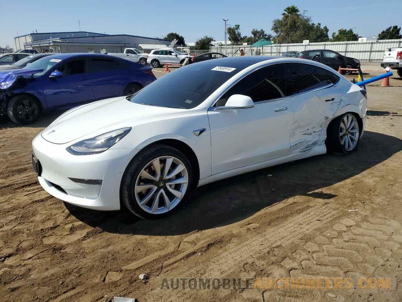 5YJ3E1EB6KF390105 TESLA MODEL 3 2019