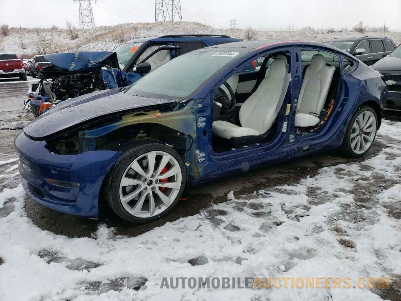 5YJ3E1EB6KF407081 TESLA MODEL 3 2019