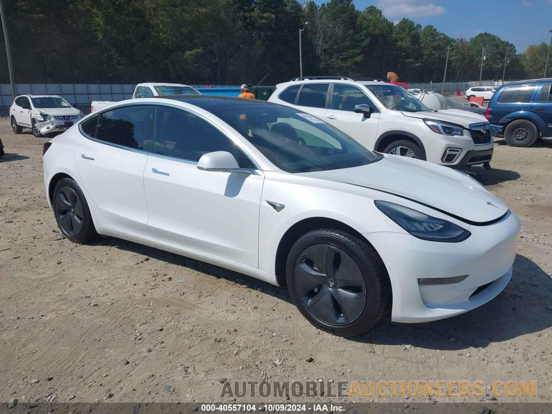 5YJ3E1EB6KF433356 TESLA MODEL 3 2019