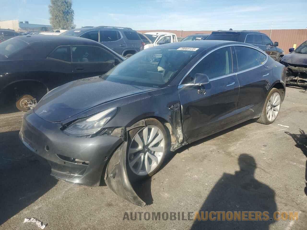 5YJ3E1EB6KF477423 TESLA MODEL 3 2019