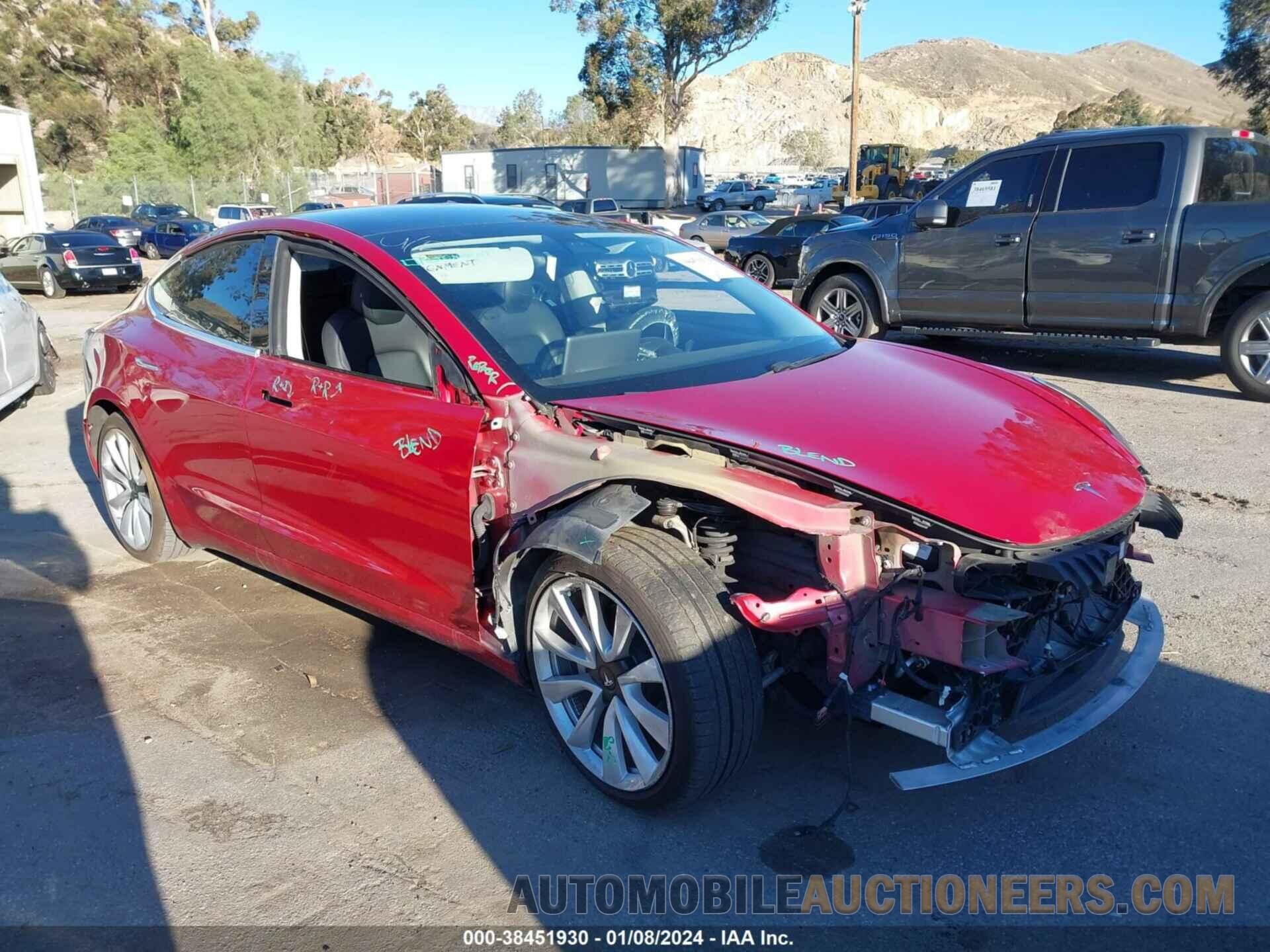 5YJ3E1EB6LF638189 TESLA MODEL 3 2020