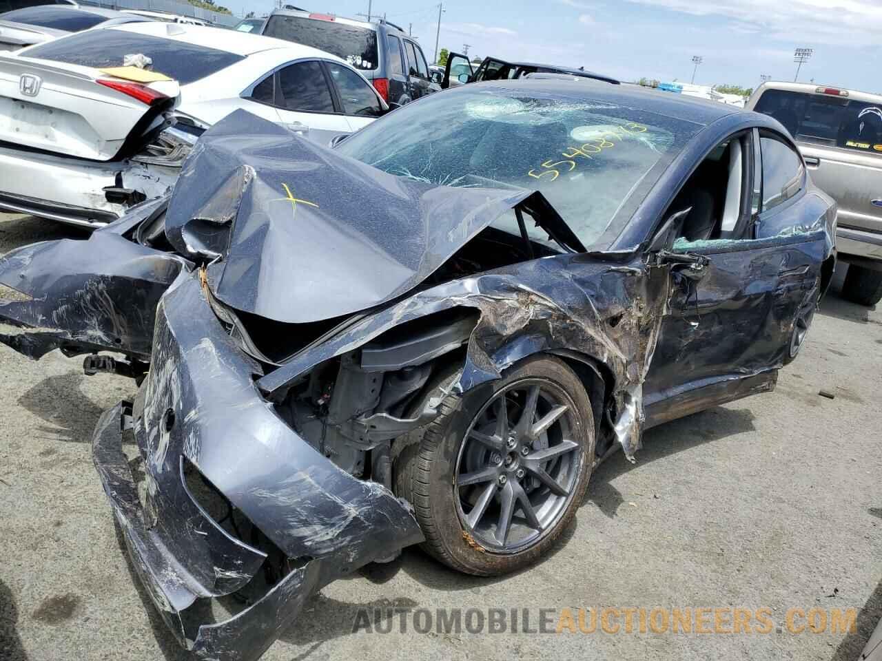 5YJ3E1EB6MF002230 TESLA MODEL 3 2021